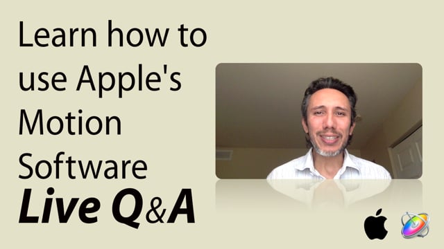 Ask Deyson anything about Apple’s Motion Software Recording | Motion Master Templates | Ask Deyson anything about Apple’s Motion Software (Recording) | Animation Templates for Apple’s Final Cut & Motion Software