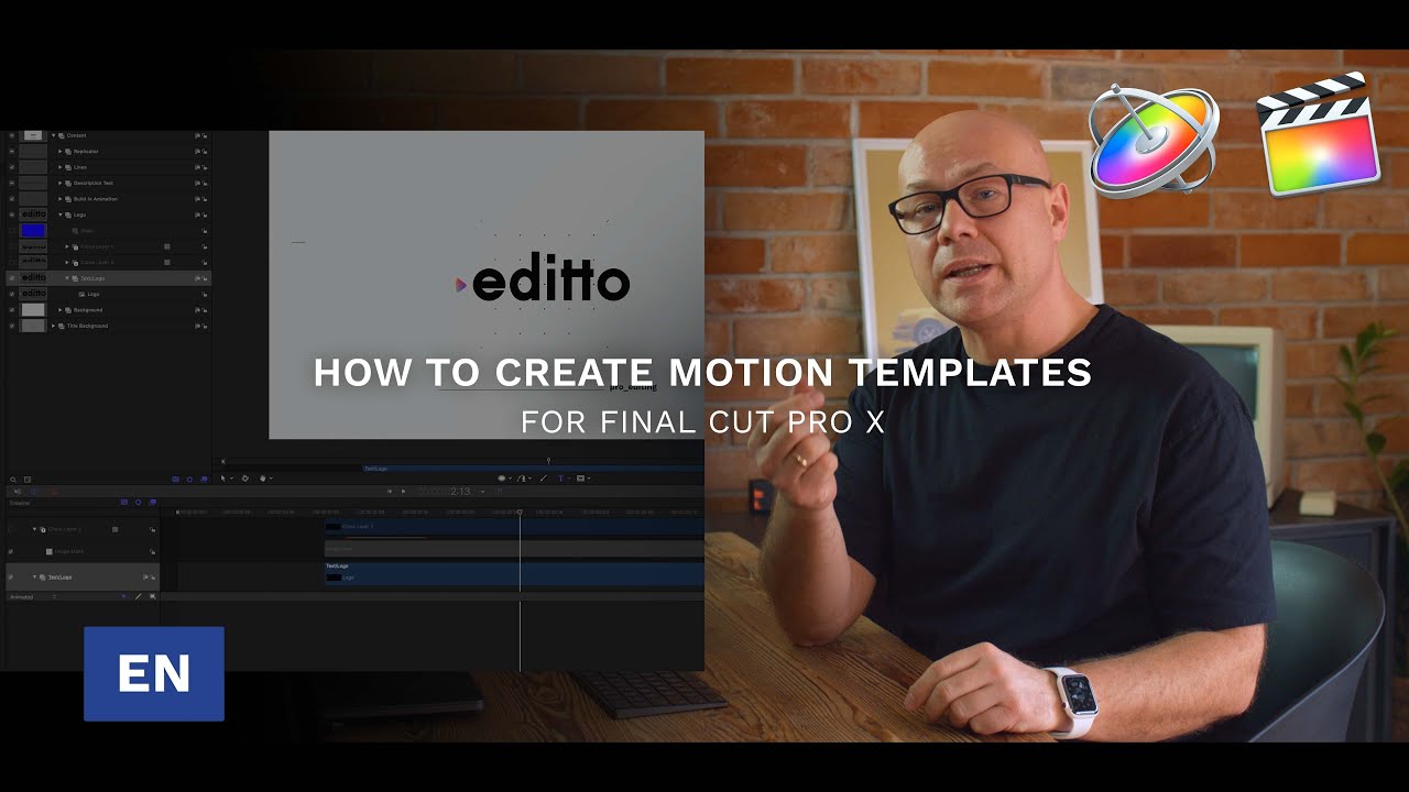 How to design a customizable intro for FCPX in Apple Motion by MotionVFX | Motion Master Templates | New tutorial by MotionVFX - How to Create FCP Templates | Animation Templates for Apple’s Final Cut & Motion Software