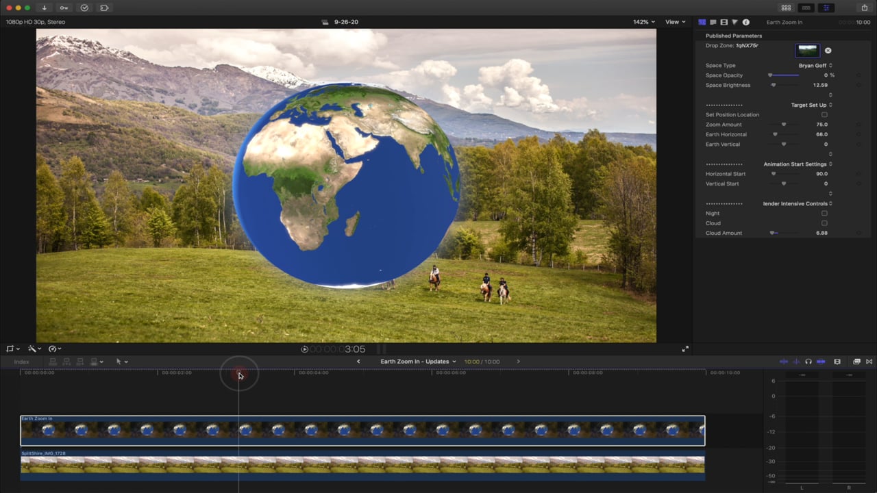Earth Zoom New Feature Updates | Motion Master Templates | Earth Zoom - New Feature Updates | Animation Templates for Apple’s Final Cut & Motion Software