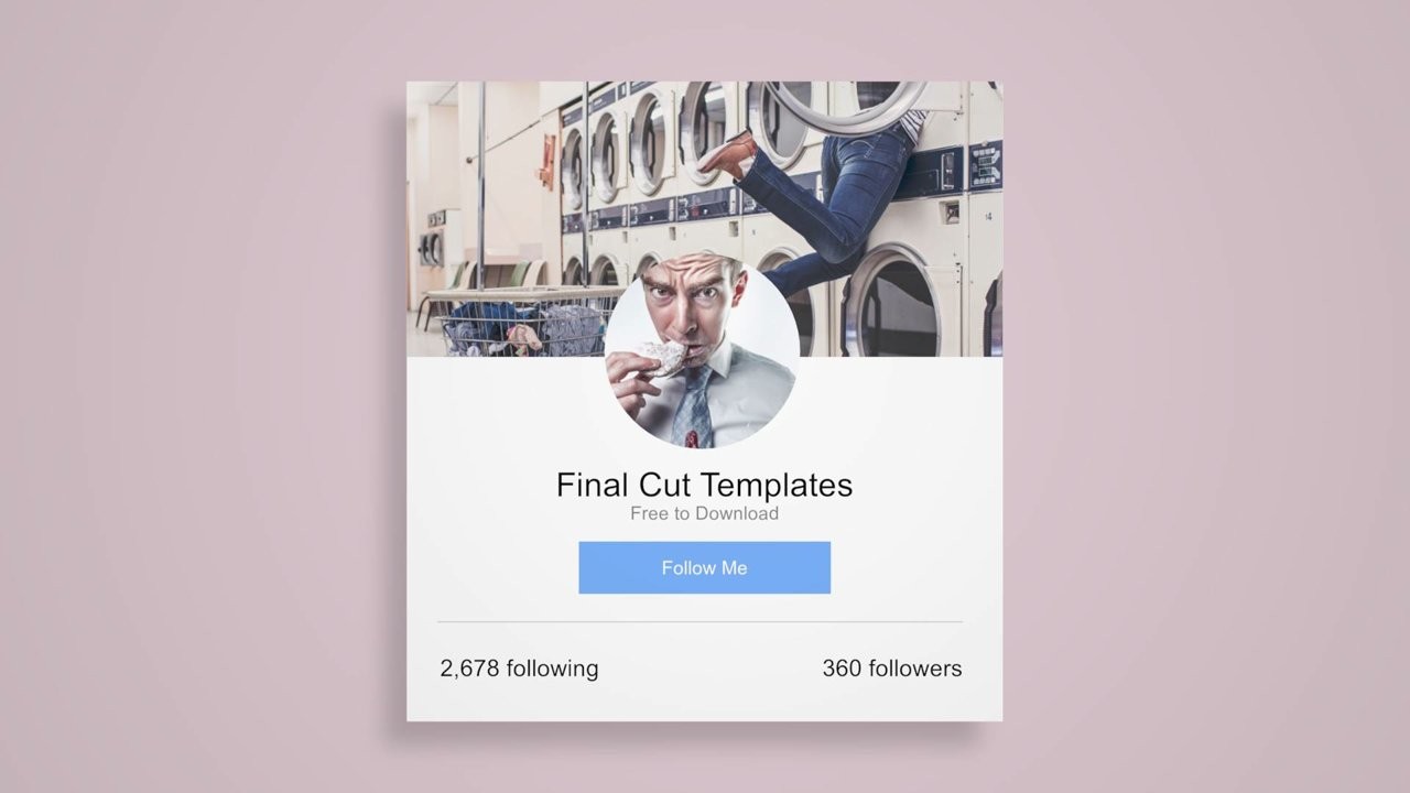 social package | Motion Master Templates | Social Package | Animation Templates for Apple’s Final Cut & Motion Software